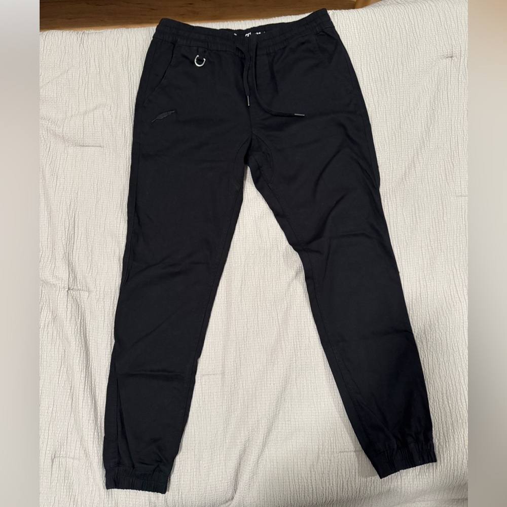 Publish Brand - Sprinter Black Joggers (Men) - 32